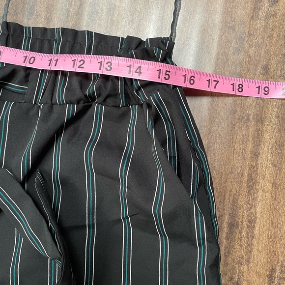 Japna Striped Wide Leg Cropped Pants - Picture 5 of 7